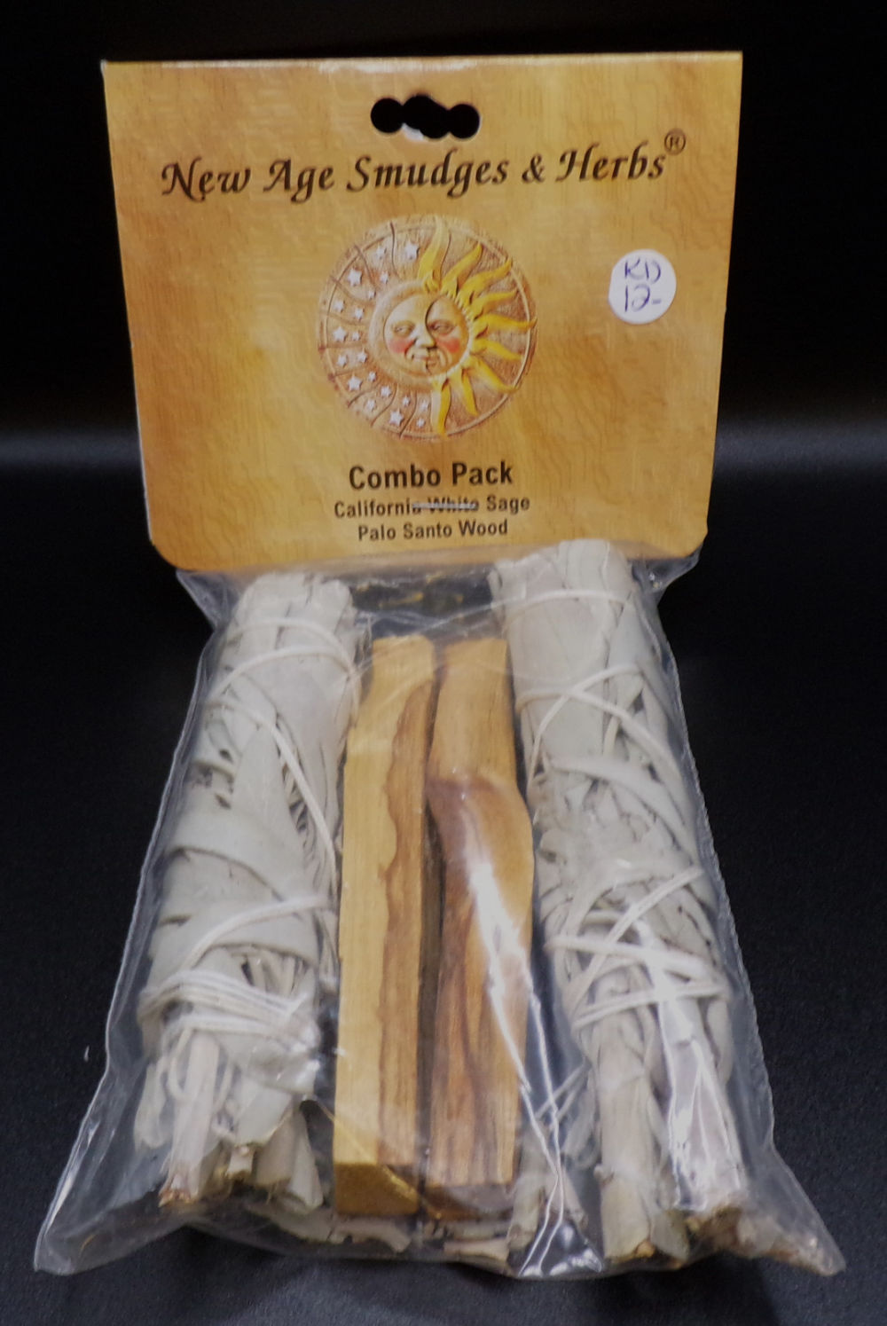 California White Sage and Palo Santo Wood Combo Pack