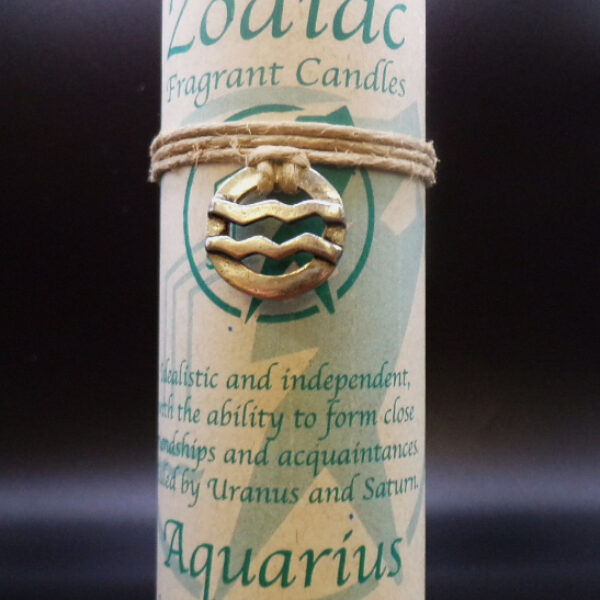 Zodiac Fragrant Candles: Aquarius