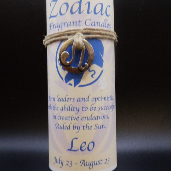 Zodiac Fragrant Candles: Leo