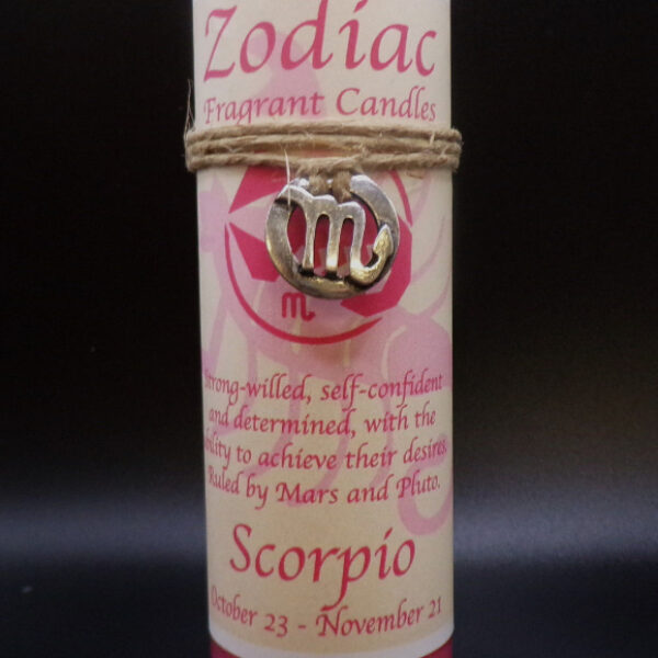 Zodiac Fragrant Candles: Scorpio